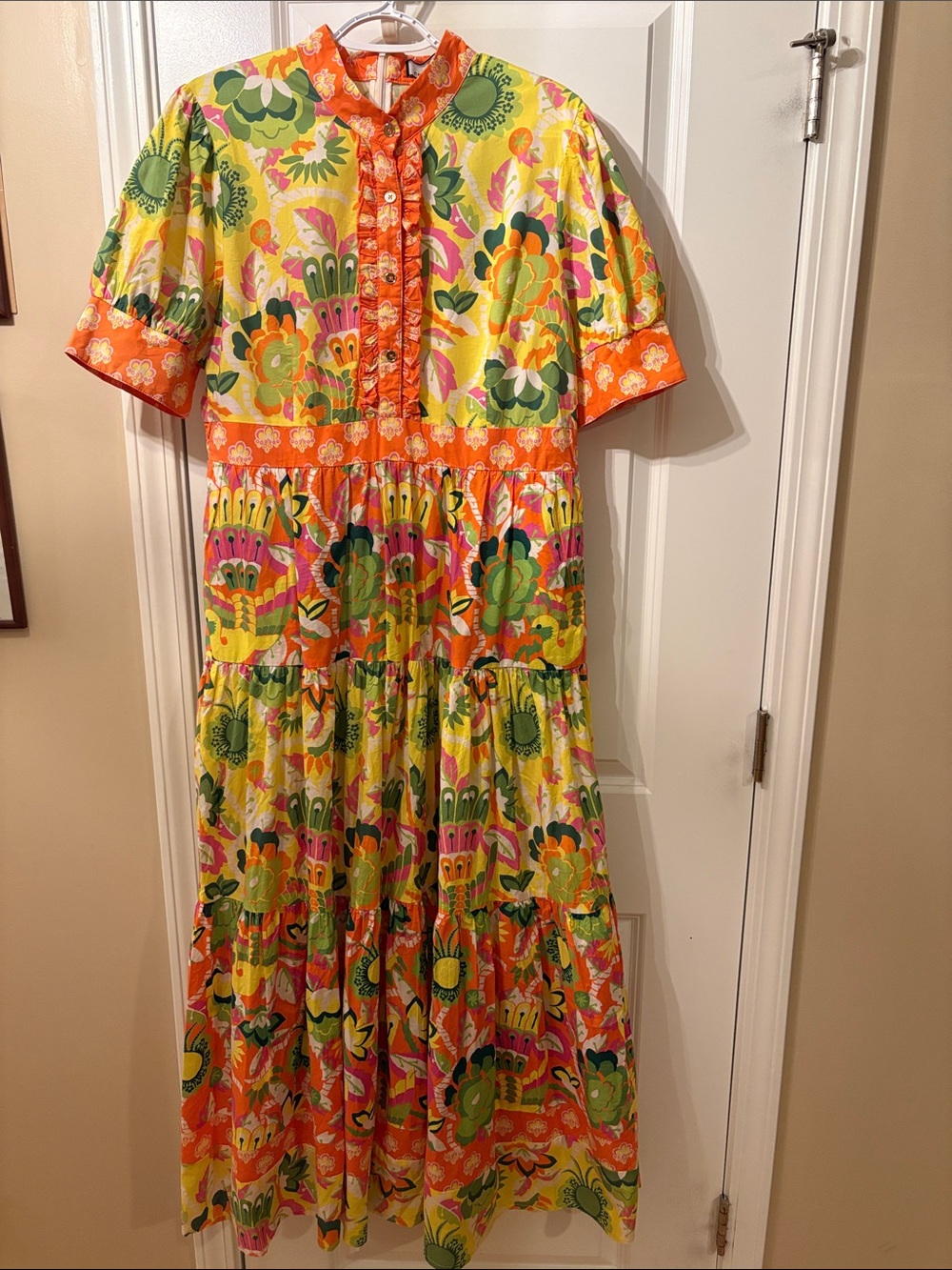 CK BRADLEY Floral Maxi Dress Sz XL